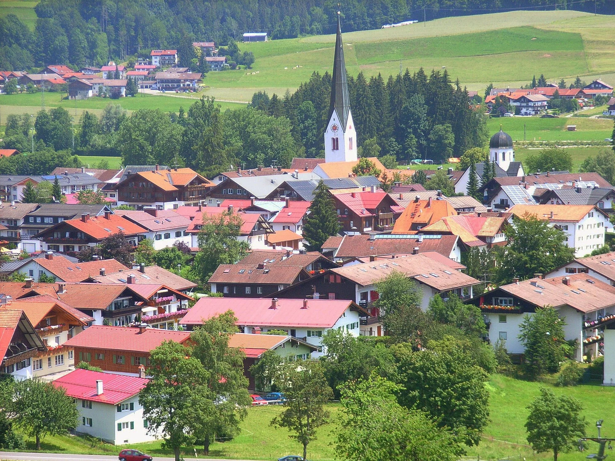 Heilklimatisierte Kurort.